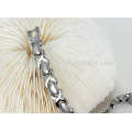 Hot selling fashion long chain bracelet,silver circle chain bracelet jewelry